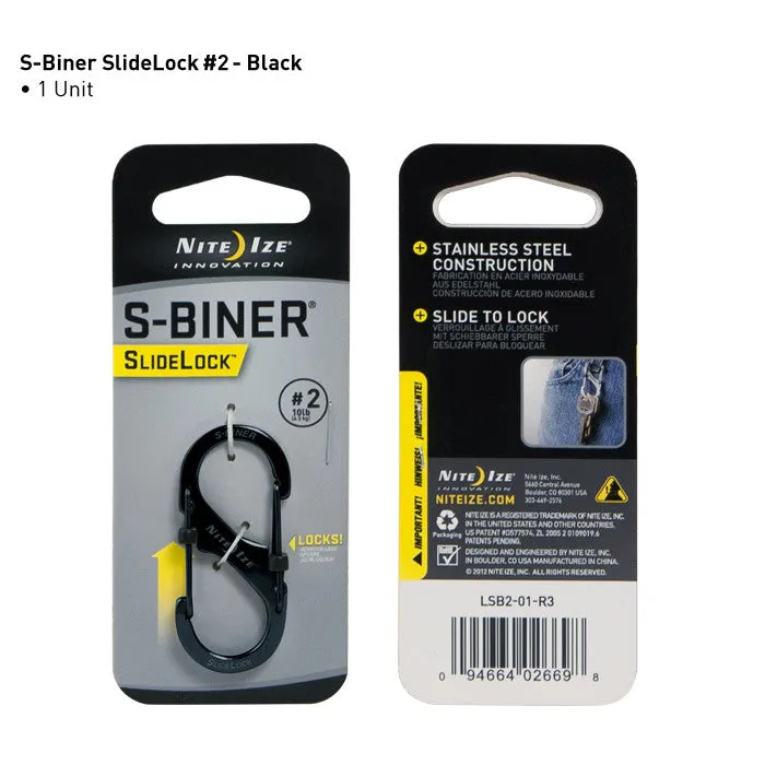 Nite Ize - S-BINER SLIDELOCK #2 10LB (4.3KG) -