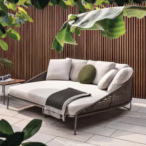 Outdoor Braided & Rope Daybed - Aston