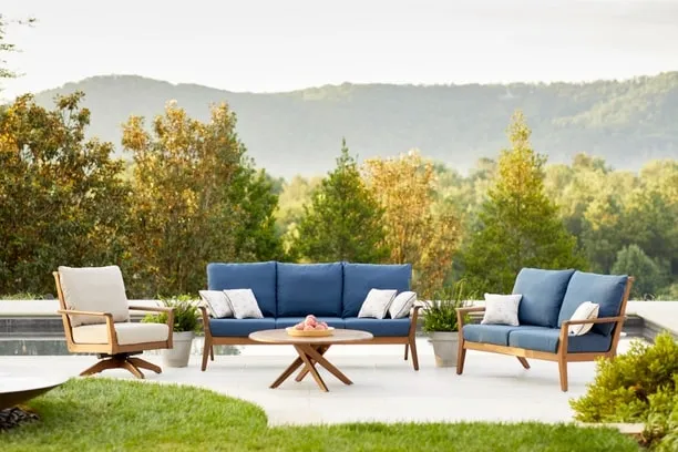 SKY 3 PIECE SEATING SET- Sofa and 2 Swivel Rockers