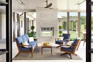 SKY 3 PIECE SEATING SET- Sofa and 2 Swivel Rockers