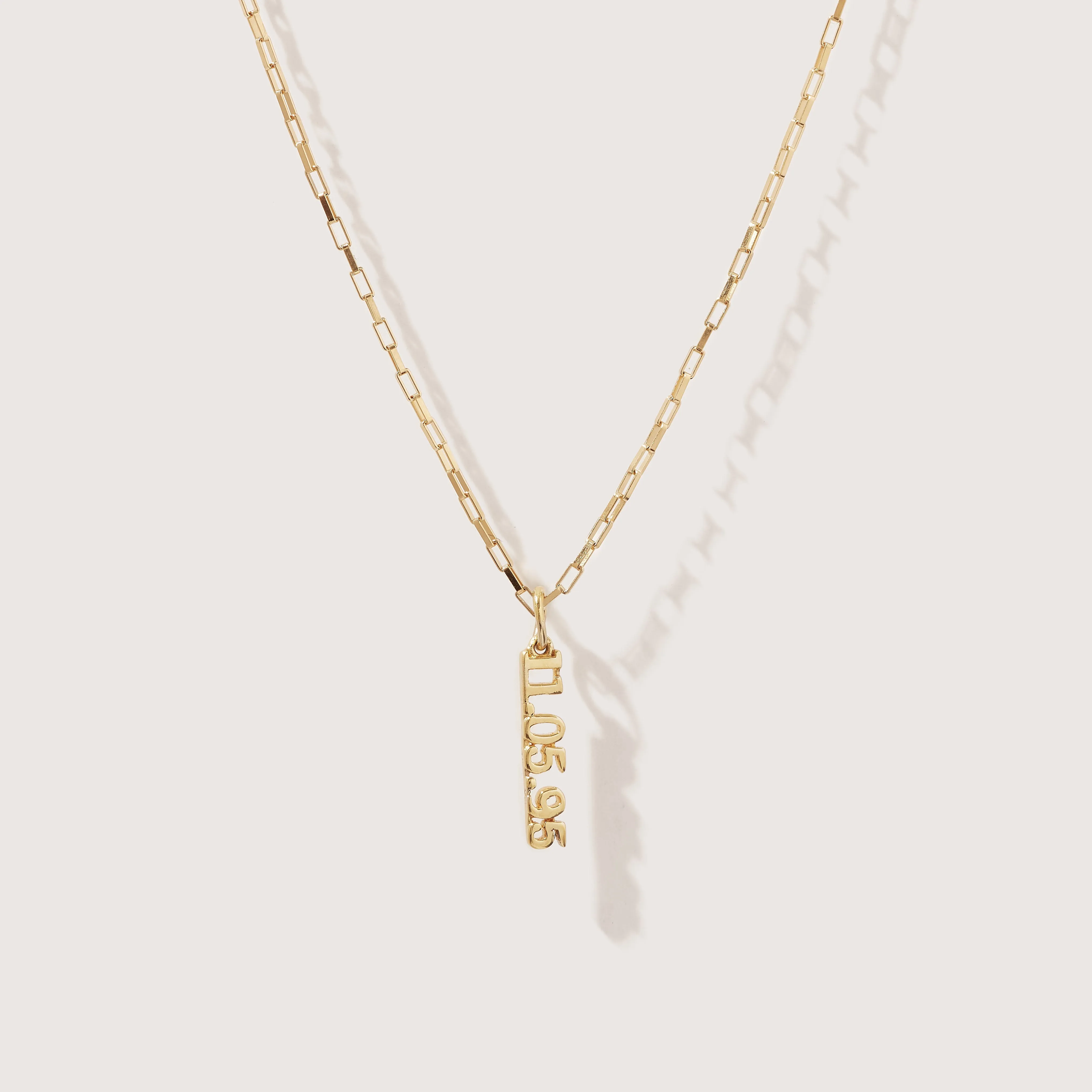 Solid Gold Name Pendant (Made To Order)