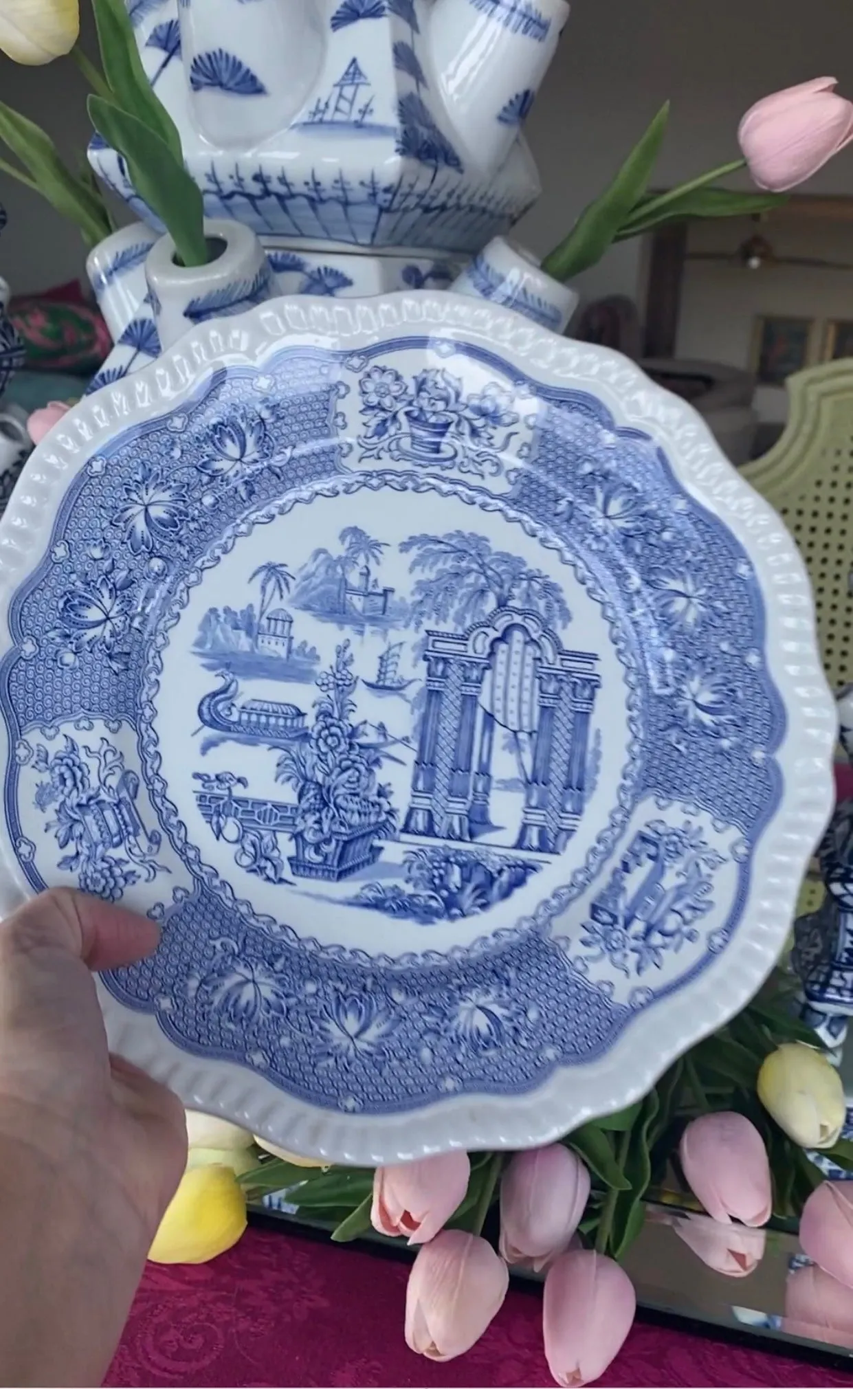 Spode Blue Room Dinner Plate