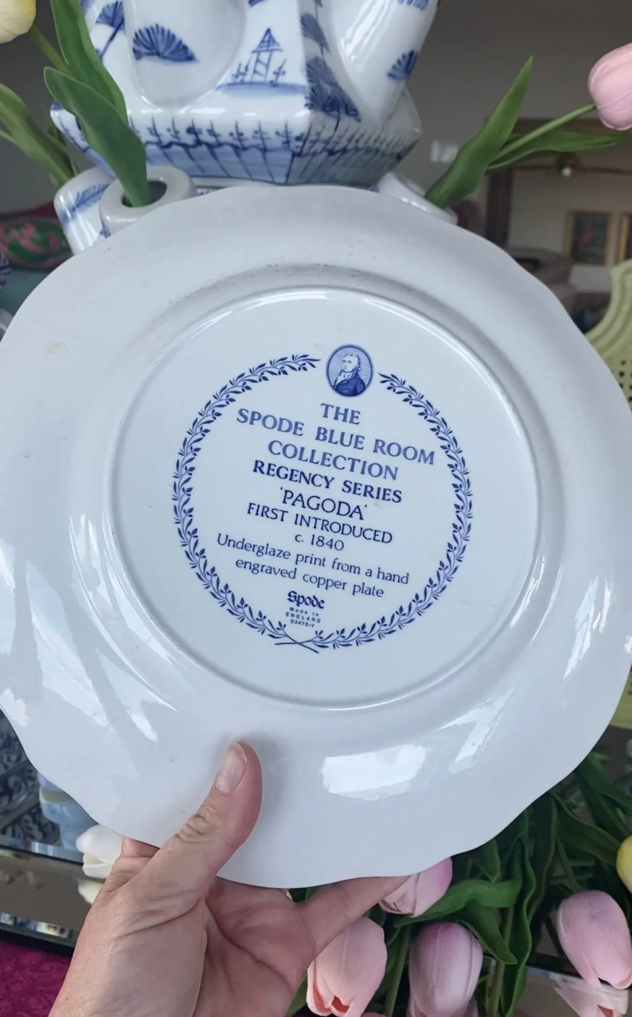 Spode Blue Room Dinner Plate