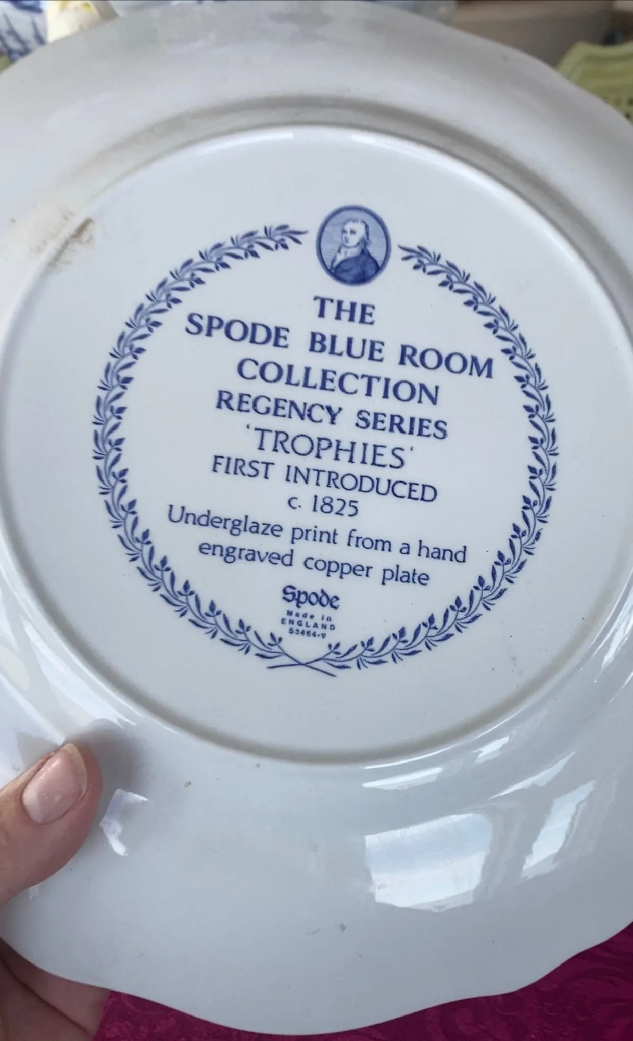 Spode Blue Room Dinner Plate