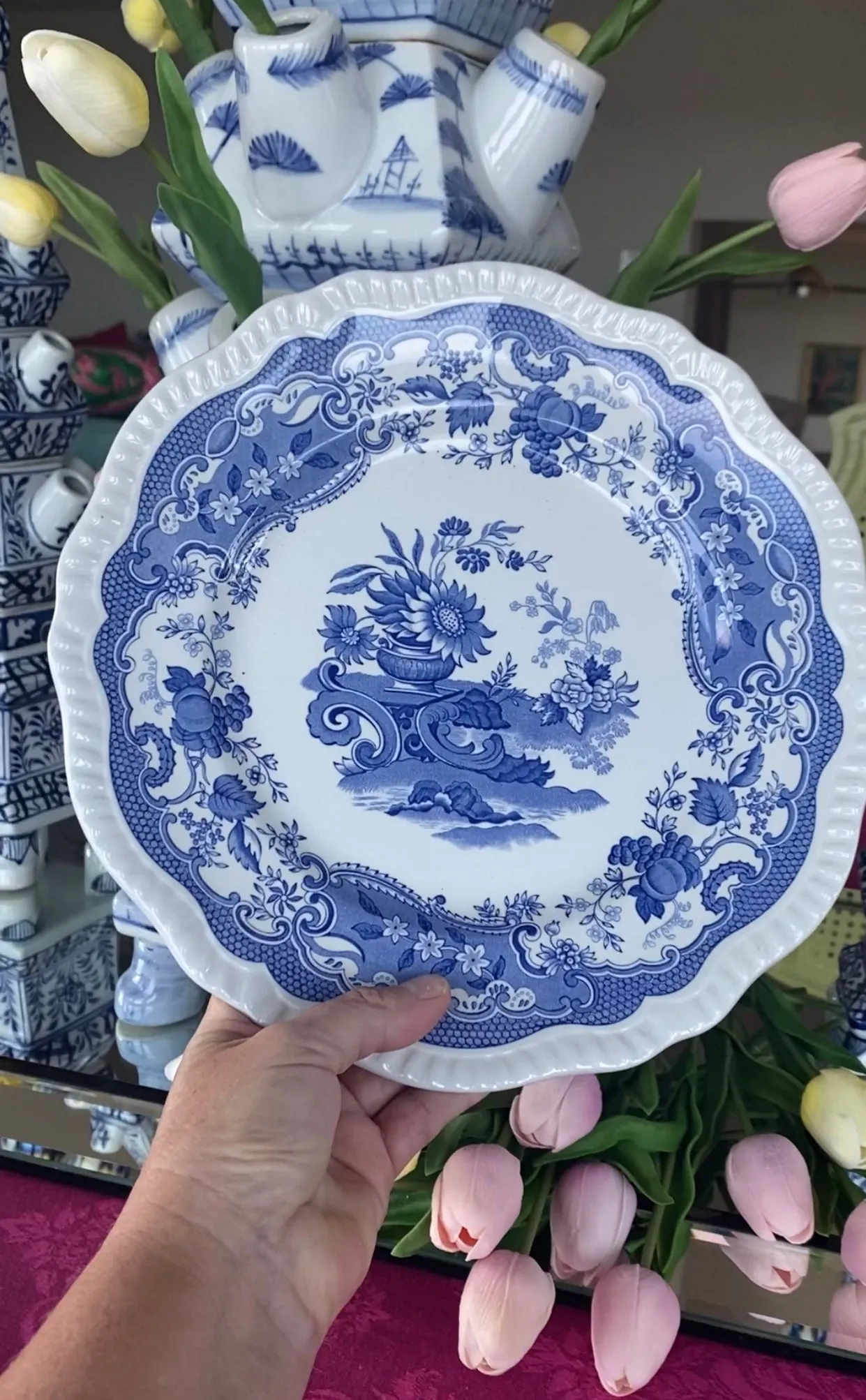 Spode Blue Room Dinner Plate