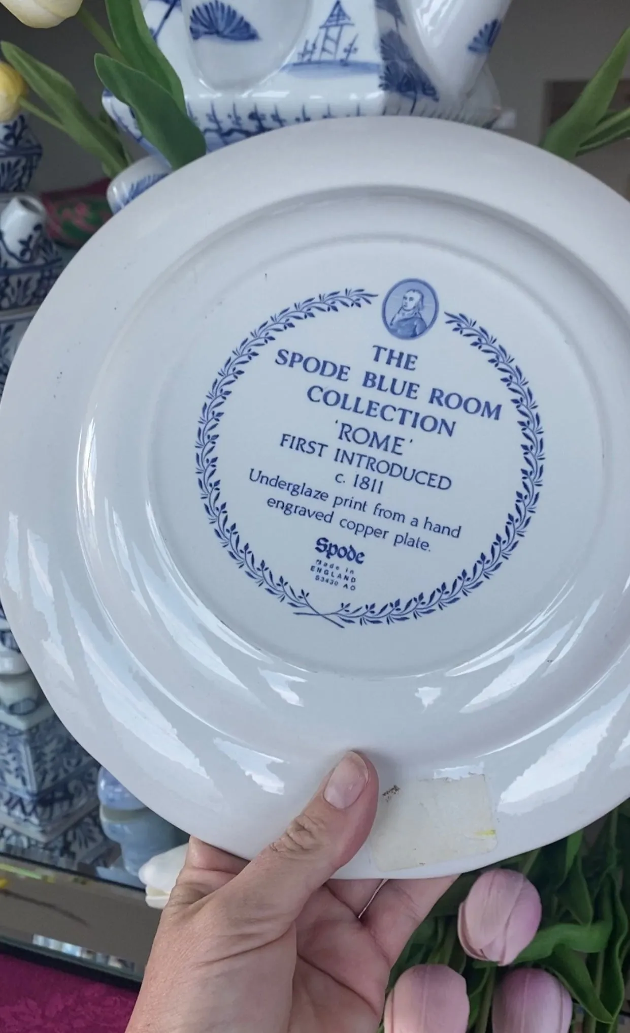 Spode Blue Room Dinner Plate