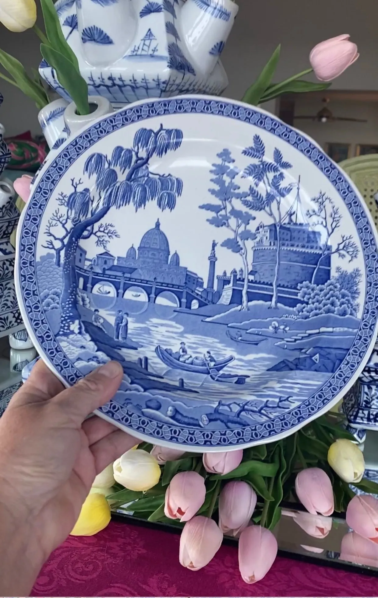 Spode Blue Room Dinner Plate