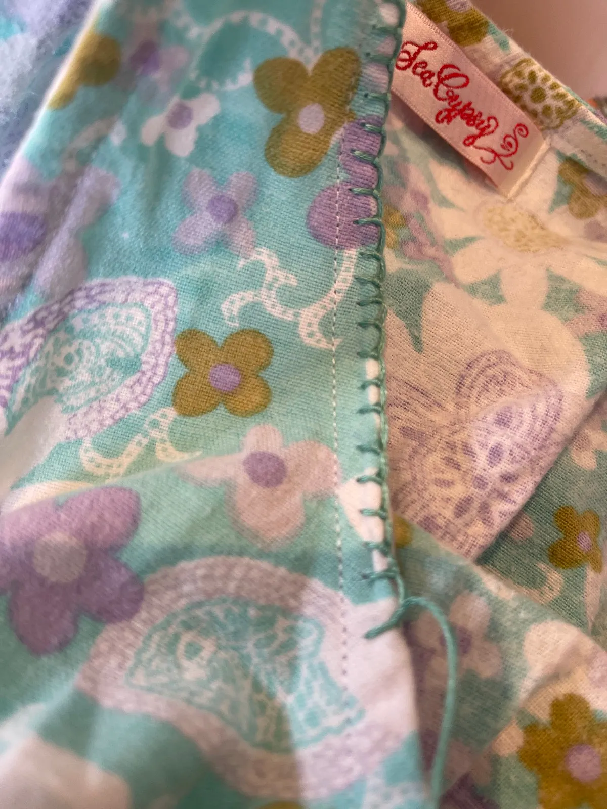 Vintage Flannie Gypsy Moon Top