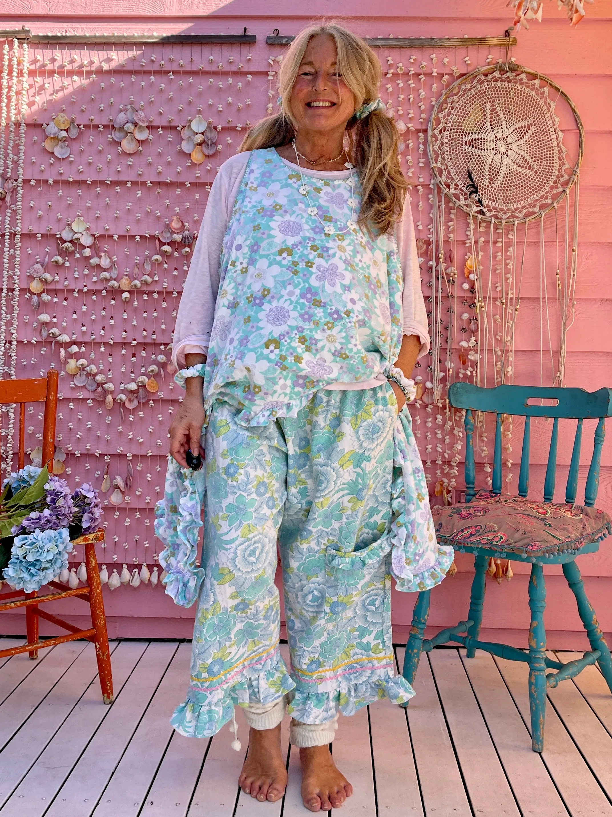Vintage Flannie Gypsy Moon Top