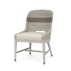 Whitewash Rope Side Chair