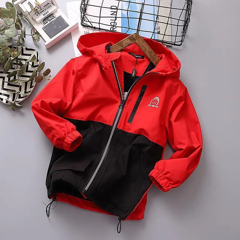 Winter Boys Girls Kids Outerwear Warm Coral Fleece Waterproof Windbreaker Coats Active Baby Children Jackets